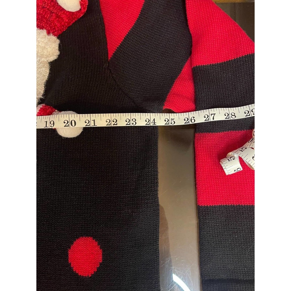 Vintage Quacker Factory Black Red Polka Dot Santa… - image 5